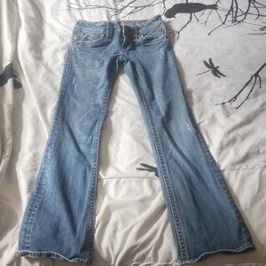 Rock Revival Blue Boot Cut Jeans Classic Style